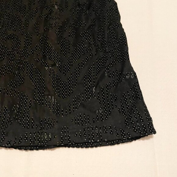 Janira Tops Womens Short Sleeve Velvet Top Size Medium - Picture 16 of 16